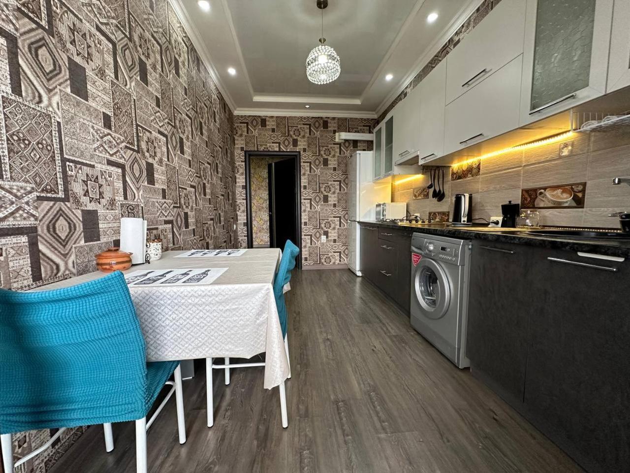 Apartment With City View On Sydykova St. 123 Bishkek Exterior photo